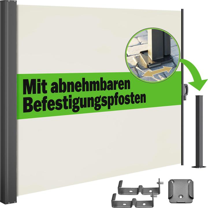 Produktbild Casaria Seitenmarkise (3 m)