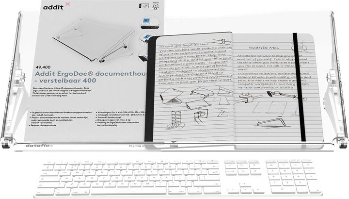 Actual product image Dataflex Document holder ERGODOC®