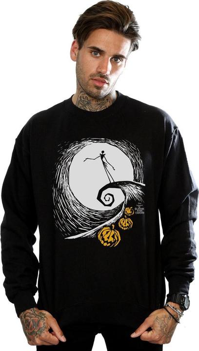 Actual product image Disney Mens Nightmare Before Christmas Jack's Lament Sweatshirt (S)