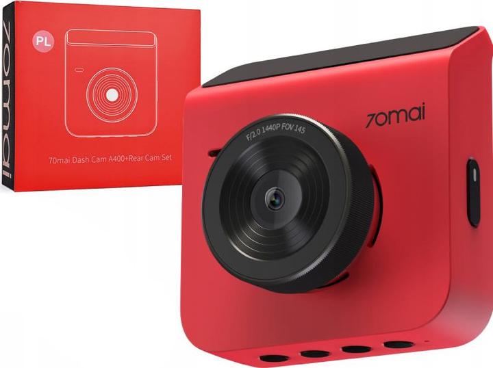 Immagine prodotto 70mai Streckenrekorder Xiaomi Dash Cam A400 Raudon (Microfono incorporato, Visione notturna, WiFi, QHD)