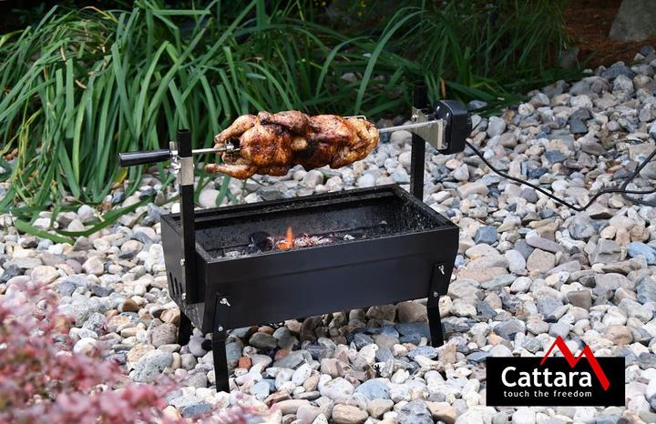 Actual product image Cattara BARBECUE Grill 60cm with 230V Motor