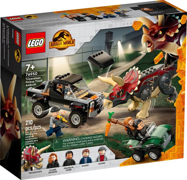 Actual product image LEGO Jurassic World End-Of-Live Set Triceratops-Angriff - 76950 NEU! Teile 320x (76950)