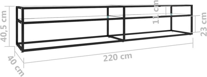 Produktbild VidaXL TV-Schrank (220 x 40 x 40.5 cm)