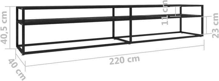 Actual product image VidaXL TV-Schrank (220 x 40 x 40.5 cm)