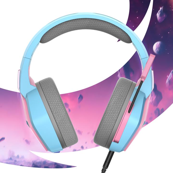 Produktbild Oniverse Gaming Headset Nebula - Diva Pink (Kabelgebunden)