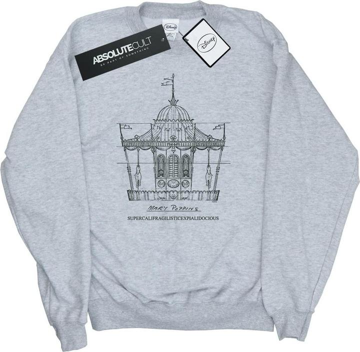 Image du produit Disney - Sweat MARY POPPINS CAROUSEL SKETCH - Femme (S)
