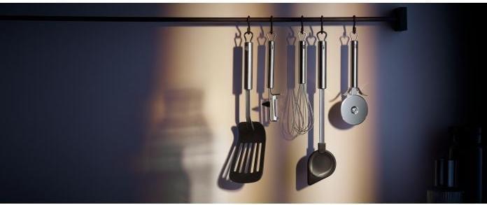 Produktbild WMF Pfannenwender Bratenwender Kunststoffvorderteil 32,2cm Profi Plus Edelstahl