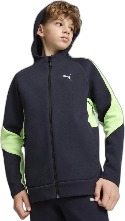 Actual product image Puma EVOSTRIPE Full-Zip Hoodie DK B (164)