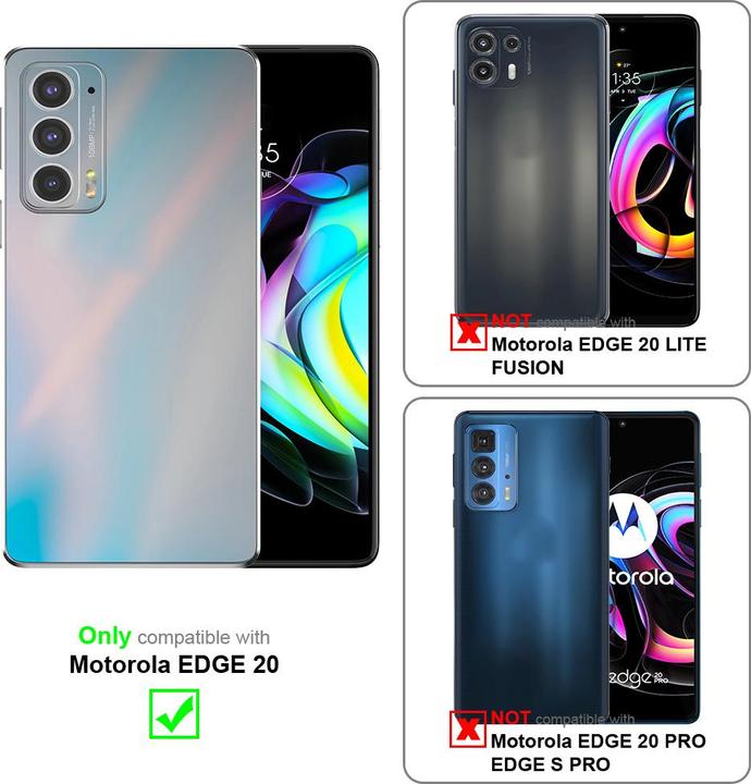 Immagine prodotto Cadorabo Custodia per Motorola EDGE 20 universale (Motorola Edge 20)
