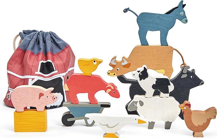 Tender Leaf Toys Accatastamento fattoria di selvaggina