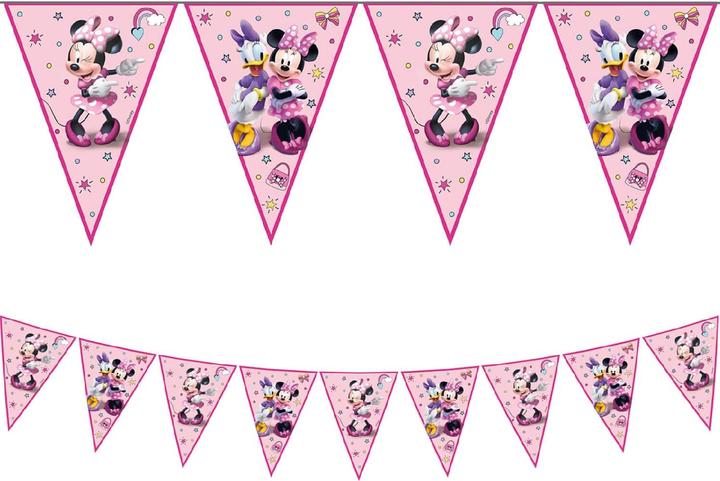 Actual product image GoDan Garland with Minnie Junior Flags