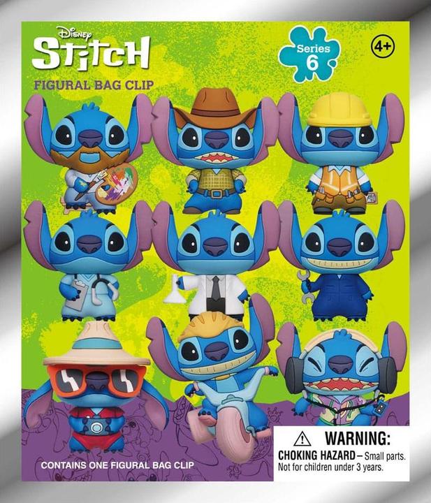 Produktbild Monogram Int. Lilo & Stitch 3D PVC-Taschenanhänger Series 6 Display (24)