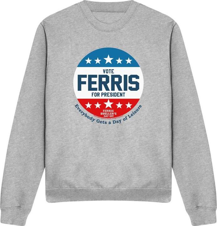 Produktbild Ferris Bueller´s Day Off Ferris Bueller's Day Off Vote Ferris For President Sweatshirt (XXL)