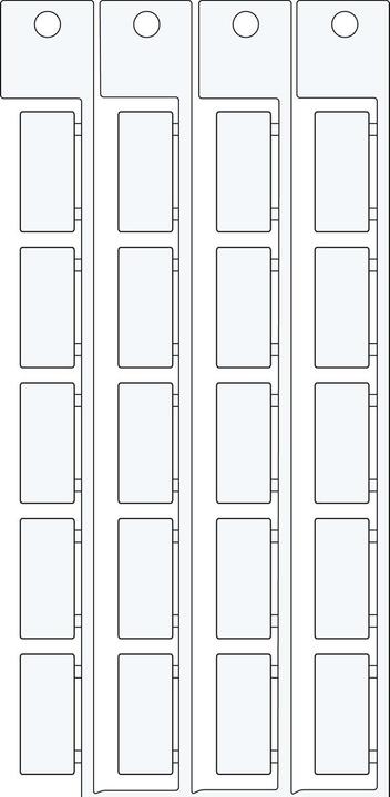Productafbeelding Brady SI KM component etikettering, 9 x 20