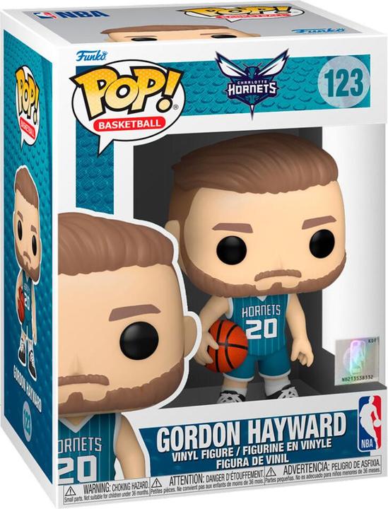 Image du produit Funko POP! - NBA - Charlotte Hornets: Gordon Hayward (Teal Jersey)
