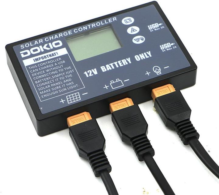 Produktbild Dokio Solarpanel-Kit (160 W, 4.10 kg)