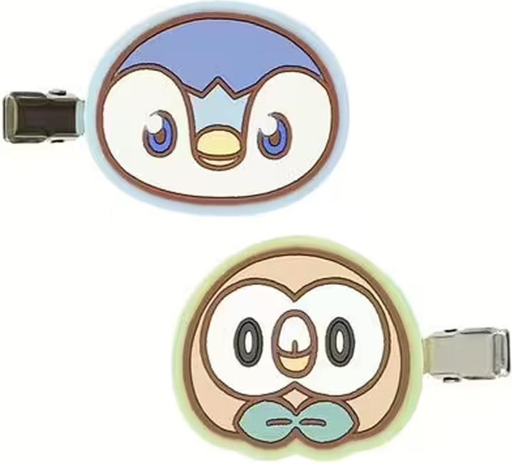 Produktbild Pokémon Hair Clip Piplup And Rowlet