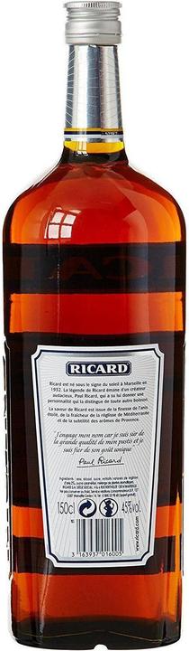 Produktbild Ricard Pastis 1,5 Liter 45 % Vol.