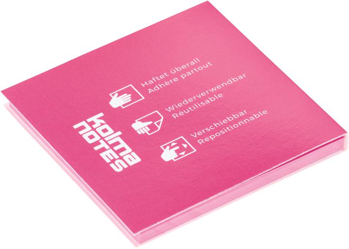 Kolma Haftnotizen Notes 76 x 76 mm statisch haftend berry (76 x 76 mm)