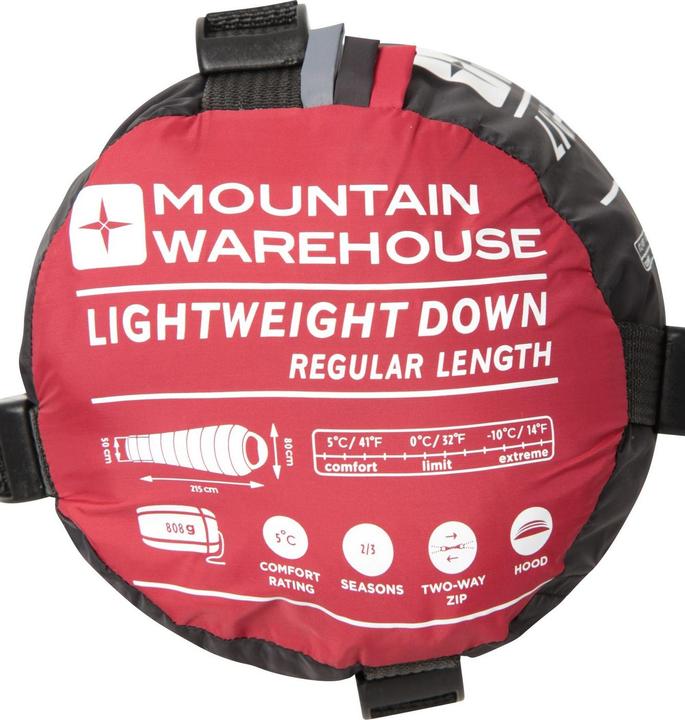 Immagine prodotto Mountain Warehouse Sacco a pelo mummia inverno leggero (215 cm)
