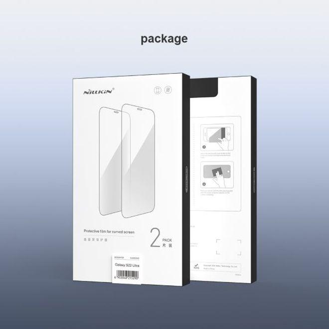 Actual product image Nillkin Armoured glass front (2 Piece, Samsung Galaxy S21)