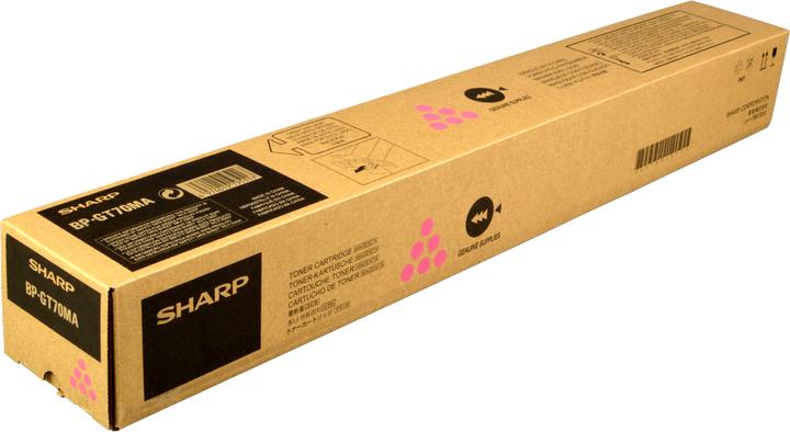 Actual product image Sharp Toner magenta BPGT70MA (M)