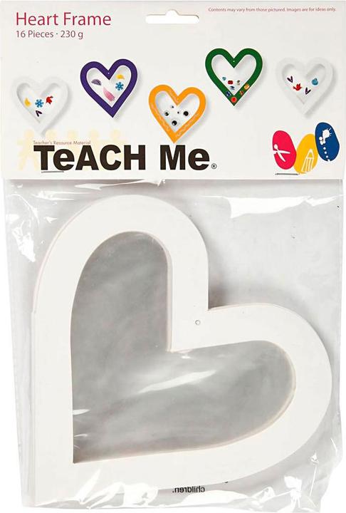 Image du produit Creativ Company Cadre Coeur Carton 18x18cm, 16pcs (230 g/m², 16 x)