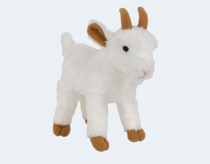 Image du produit Semo Peluche chèvre, 20 cm, blanc, peluche bouc en peluche Animaux en peluche (20 cm)