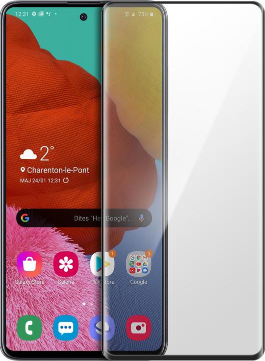 Produktbild Avizar Displayschutzfolie, Case friendly Schutz (1 Stück, Samsung Galaxy A51)