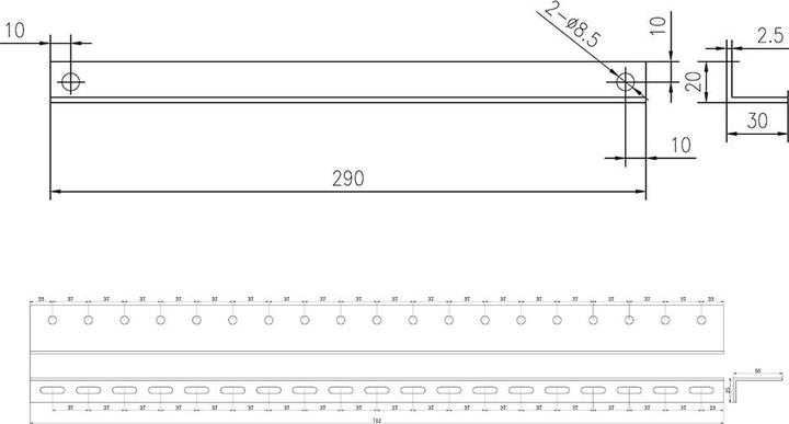 Immagine prodotto Offgridtec Supporto per moduli solari regolabile in inclinazione da 0 a 90° fino a 712 mm di larghezza del (Materiale di montaggio del sistema solare)