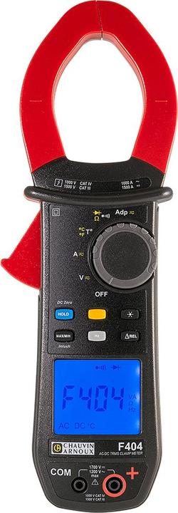 Actual product image Chauvin Arnoux F404 Current clamp digital Splash-proof (IP54) CAT III 1500 V, CAT IV 1000V An (CAT IV 1000V, CAT III)