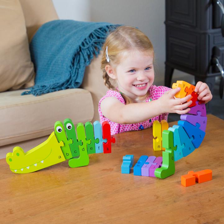 Immagine prodotto New Classic Toys Puzzle alfabeto - coccodrillo