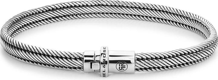 Immagine prodotto Rebel & Rose Bracciale Demeter Small RR-BR032-S-L+ Uomo (20 cm, Plata Esterlina 925)