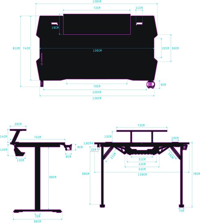 Immagine prodotto Ultradesk Atomica