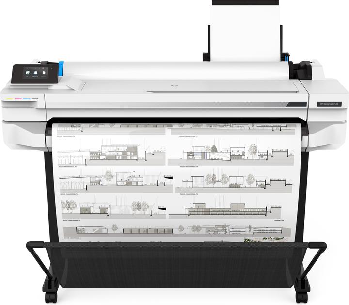 HP T525, 36" DesignJet (Ink, Colour)