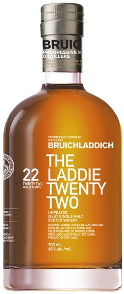 Actual product image Bruichladdich 22 Years The Laddie Twenty Two (Scotch whisky, Single Malt, 1 x 70 cl)