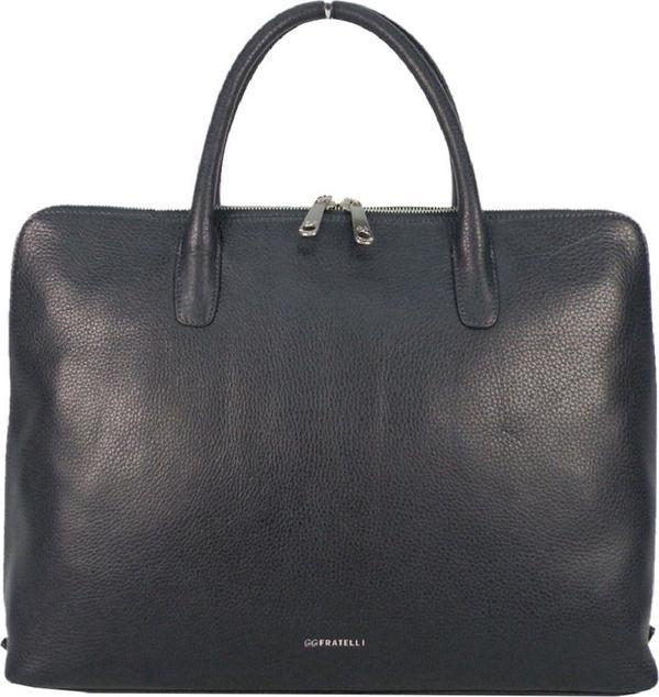 Actual product image Gigi Fratelli Fratelli Romance A4 laptop bag navy (15")