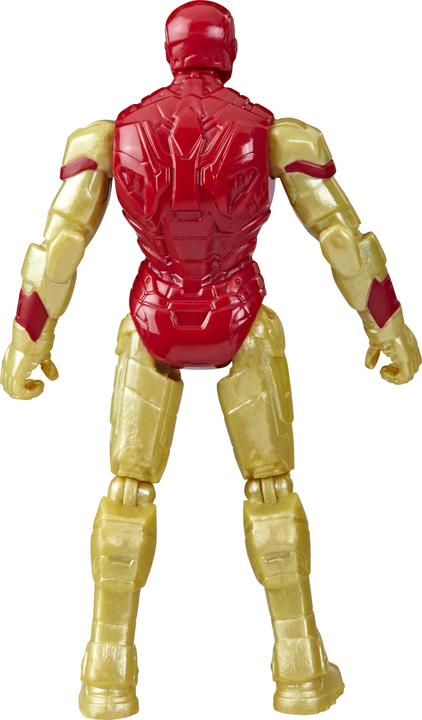 Actual product image Hasbro Mech Strike Mechasaur's Iron Man, 10 cm Action Figure with Weapon Accessory