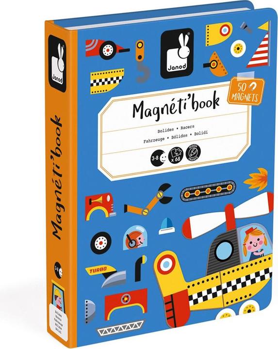 Actual product image Janod Magnet book (German)