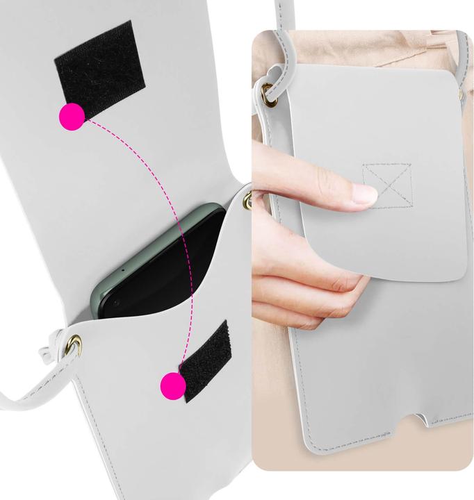 Immagine prodotto Avizar Custodia per cellulare in ecopelle con tasca per carte di credito Serie (Universale)