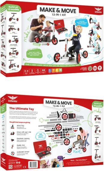Actual product image Infento Kids Vehicle Kit - Make & Move