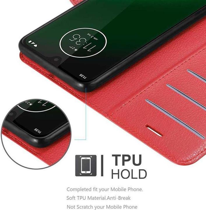 Produktbild Cadorabo Book mit Standfunktion Cover (Motorola Moto G7)