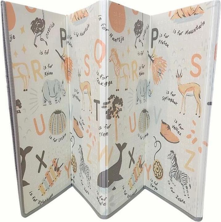 Produktbild Milkii Spielmatte Zoo Alphabet, 180 x 120 cm (180 x 120 cm)