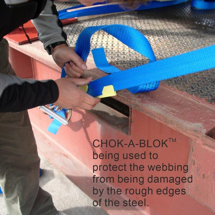 Actual product image Chok-A-Blok Edge protection for tension belts max 50mm