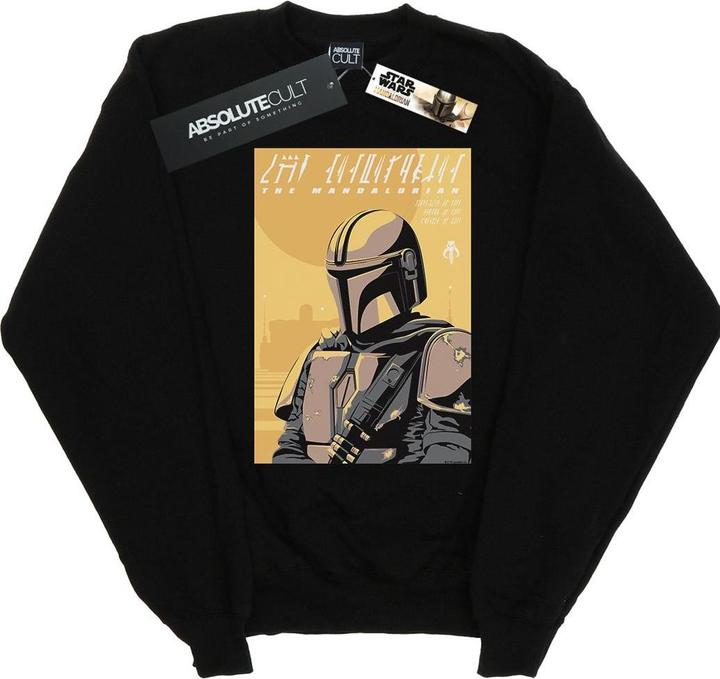 Produktbild Star Wars The Mandalorian Art Poster Sweatshirt (XL)