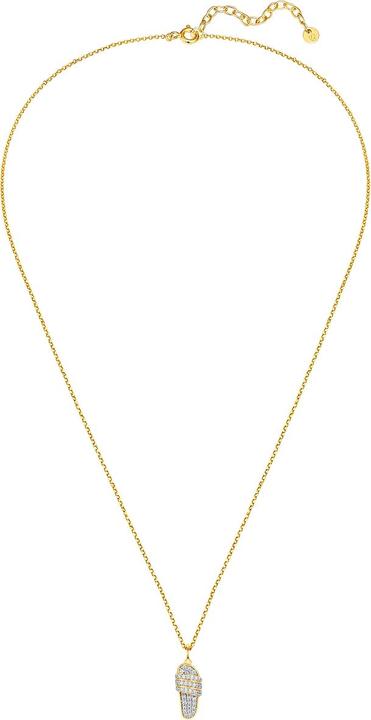 Actual product image Glanzstücke München Ladies chain sandal - 34190 (Sterling Silver)