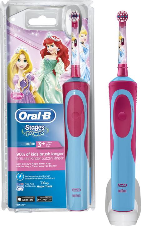 Produktbild Oral-B Stages Power Kids Princess (Oszillierende Zahnbürste)