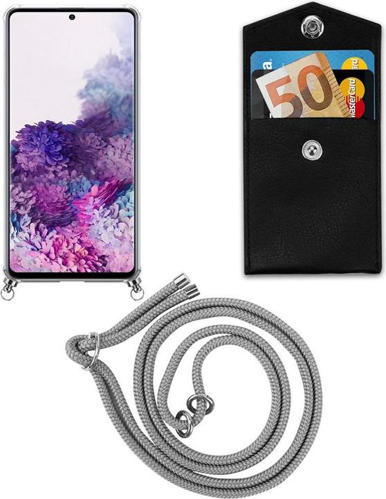 Produktbild Cadorabo TPU Handy Kette SILBER Cover