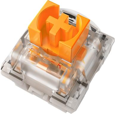 Actual product image Razer Orange switch set (orange/transparent, 36 pieces) (Eng. Int., Cable)