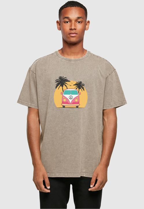 Actual product image Merchcode Summer - Van Acid Washed Oversize Tee - 112603 (XS)